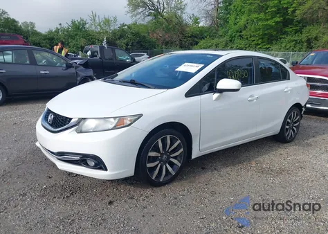 2014 Honda Civic Ex-L из США, поврежденный, VIN 19XFB2F9XEE079116